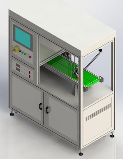 并聯機器人分揀實訓工作站