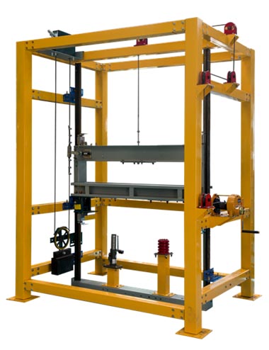 電梯限速器安全鉗聯動機構實訓考核裝